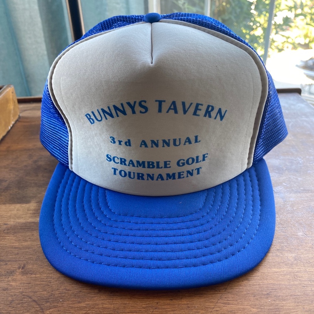 Vtg Golf Tournament Trucker Hat